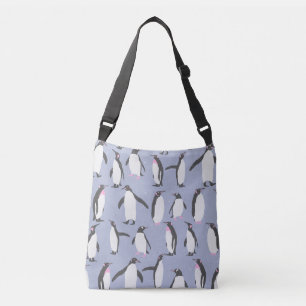 Sac Ajustable Penguins d'hiver sans faille motif + vos idées