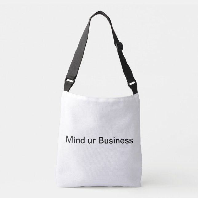 Sac Ajustable Pensez à votre Fourre-tout d'affaires (Devant)