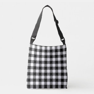 Sac Ajustable Pepita Carré motif noir & blanc + vos idées