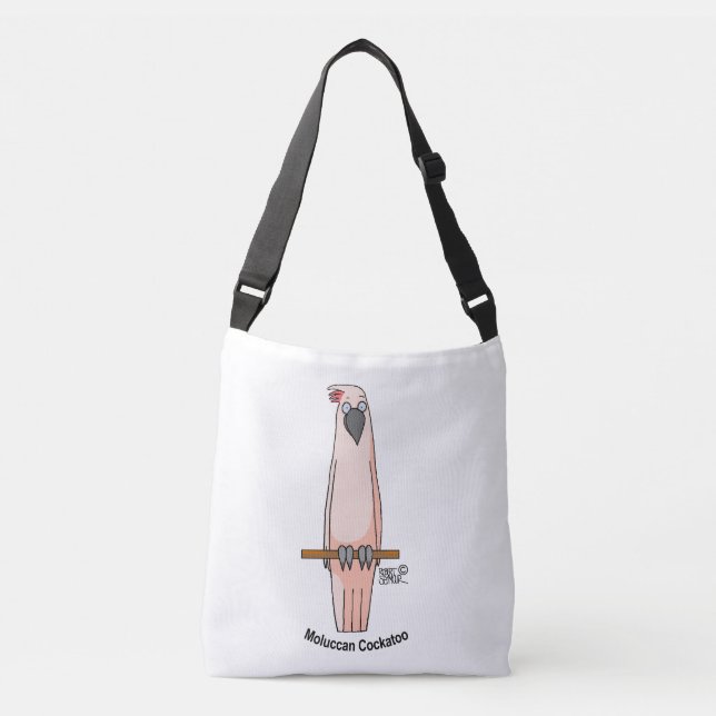 Sac Ajustable Perroquet de Cockatoo moluccan (Devant)