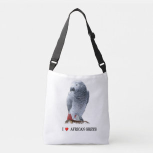 Sac Ajustable Perroquet gris d'Afrique