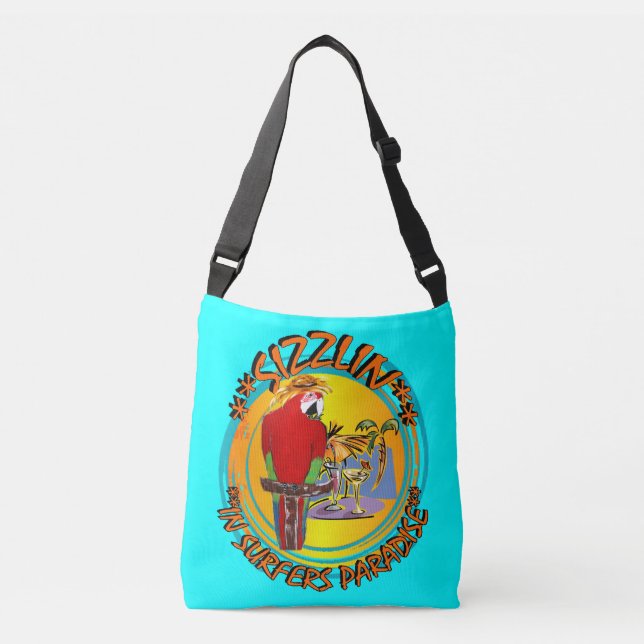 SAC AJUSTABLE PERROQUETS CRÉPITANTS (Devant)