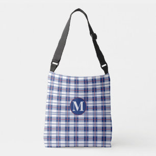 Sac Ajustable Petit monogramme rouge, blanc et bleu
