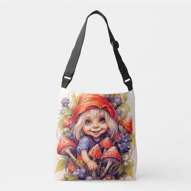 Sac Ajustable Petite ferme de campagne fille (Devant)