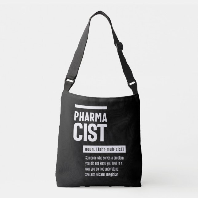 Sac Ajustable Pharmacien Définition Drôle Cadeau Classique (Devant)