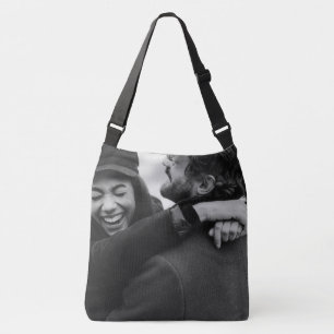 Sac Ajustable Photo en noir et blanc personnalisée