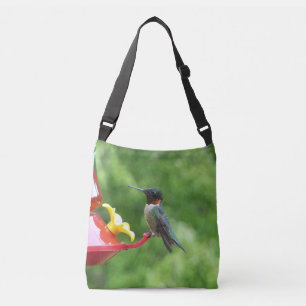 Sac Ajustable Photographie d'oiseau de colibri à gorge rubis