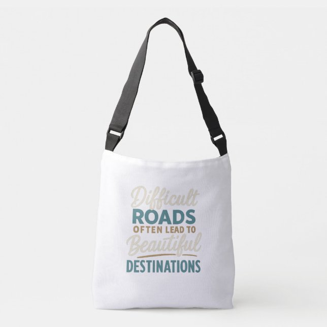 Sac Ajustable Pièce maîtresse en cours - Citation de motivation (Devant)