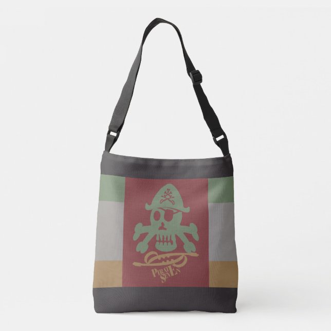 SAC AJUSTABLE PIRATE SEVEN SKULL BY MASANSER PIXELAT (Dos)