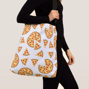 Sac Ajustable Pizza et tranches de cool motif sur blanc