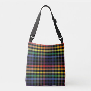 Sac Ajustable Plaid arc-en-ciel