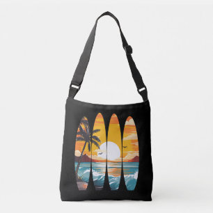Sac Ajustable Planches de surf au coucher du soleil
