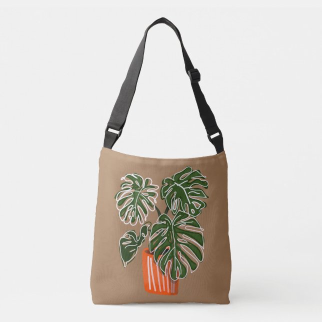 Sac Ajustable Plante de carrosserie Plante Monstera Pots (Devant)