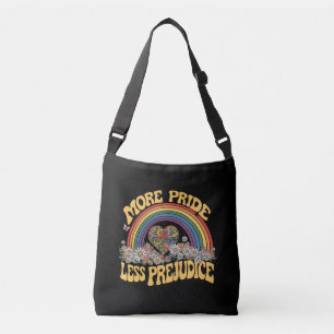 Sac Ajustable Plus de fierté Moins de préjugé Retro Rainbow Prid
