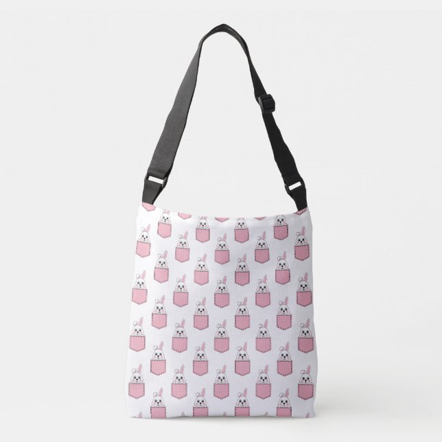 Sac Ajustable Pocket Pet Bunny Motif (Devant)