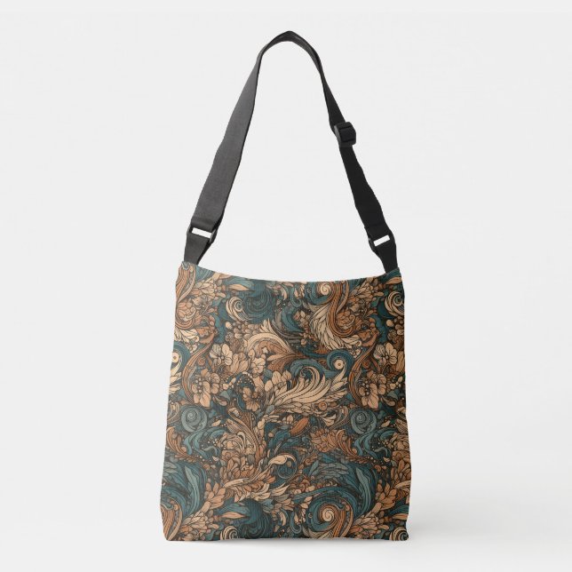 Sac Ajustable Poids floraux Art nouveau (Devant)