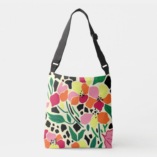 Sac Ajustable Points de jardin tropicaux (Devant)
