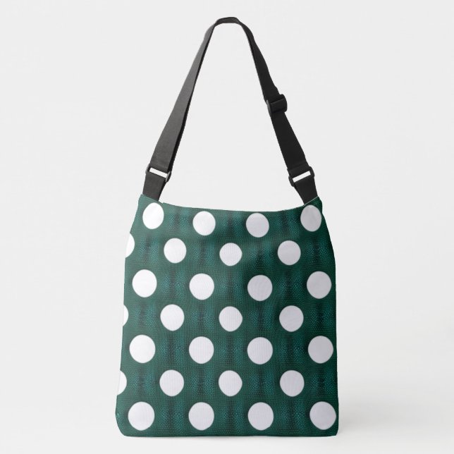 Sac Ajustable Pois de Hunter Green (Devant)