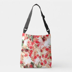 Sac Ajustable Polka Dot Grunge Rouge Rose