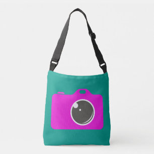 Sac Ajustable Pop Art Purple Caméra Vert