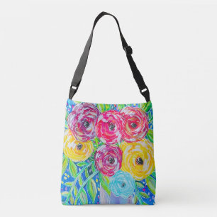 Sac Ajustable Pop of Petals - Bright Floral Fourre-tout Par J. A