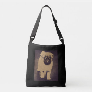 Sac Ajustable Portrait de chien de Carlin