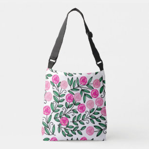 Sac Ajustable Printemps été coloré rose floral amusant et aléato