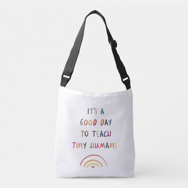 Sac Ajustable Professeur Bonne Journée Minuscules Humains Modern (Devant)