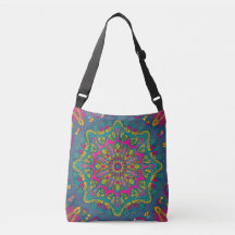 Psychédélique Peacock Mandala