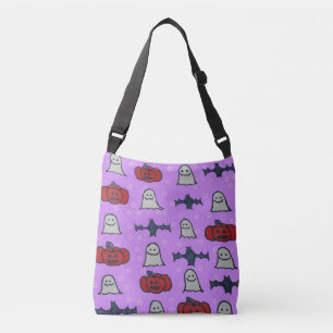 Sac Ajustable Purple Halloween Fun Print