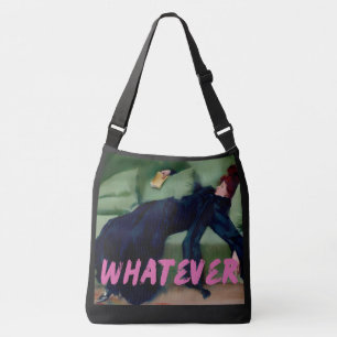Sac Ajustable Quel que soit le Portrait Vintage Graffiti rose fe