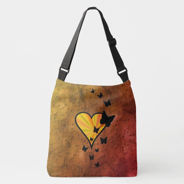 Sac Ajustable Rainbow heart and Butterfly (Devant)
