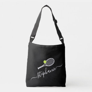 Sac Ajustable Raquette de tennis Monogramme Sports noirs