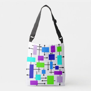 Sac Ajustable Rectangles atomiques cool
