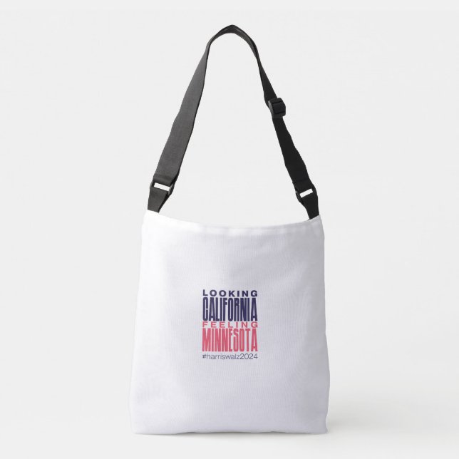 Sac Ajustable Regard sur la Californie Minnesota Fourre-tout (Devant)