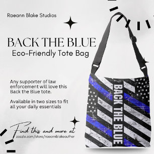 Sac Ajustable Retournez la Fourre-tout bleue