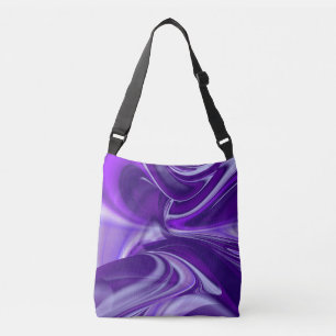 Sac Ajustable Rêves arc-en-ciel à fleurs violettes