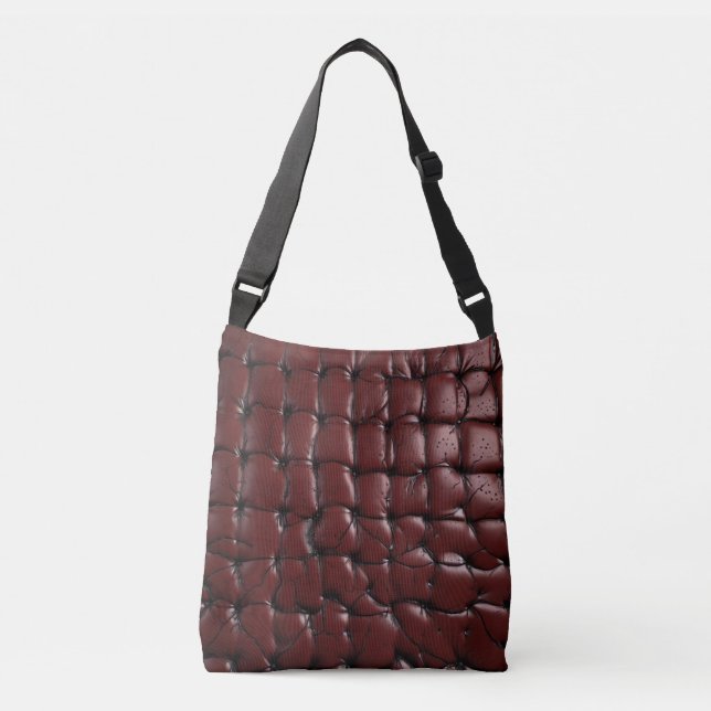 Sac Ajustable Revêtement En Cuir Cavé Et Puffé (Devant)