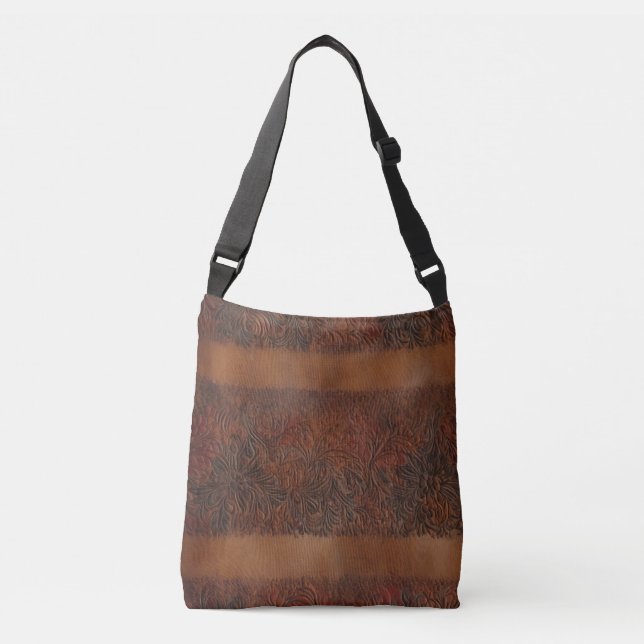 Sac Ajustable Revêtement en cuir d'imitation florale (Devant)