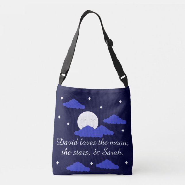 Sac Ajustable Romantic Moon with Stars: (Dos)