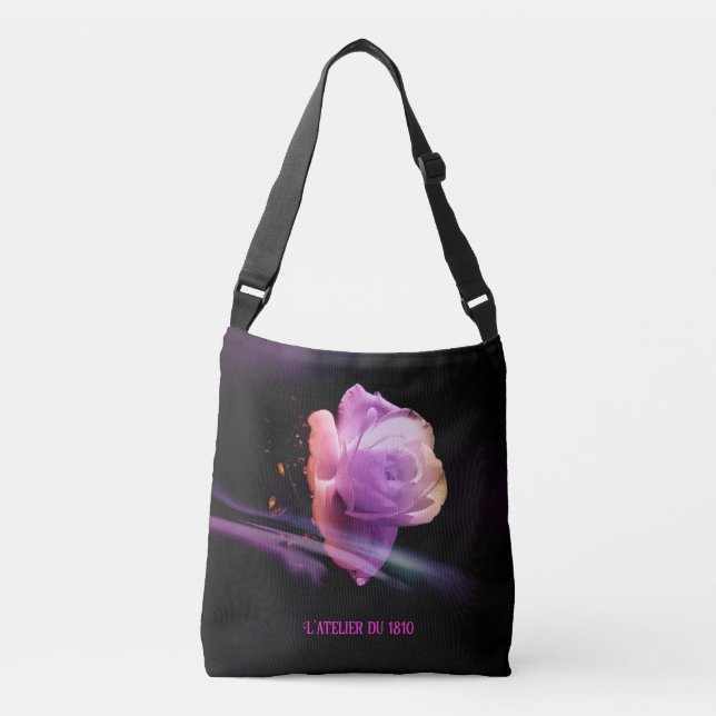 Sac Ajustable "Rose de nuit calme n° 2" (Devant)