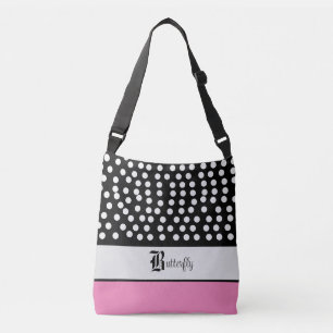 Sac Ajustable Rose Et Noir