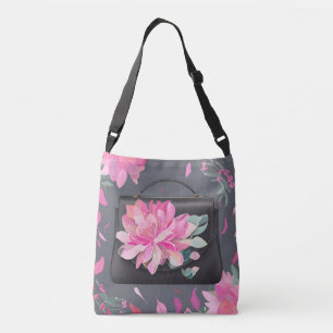 Sac Ajustable Rose florissante Purée IA art