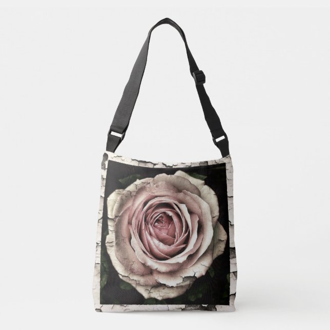 Sac Ajustable Rose Vintage gothique (Devant)
