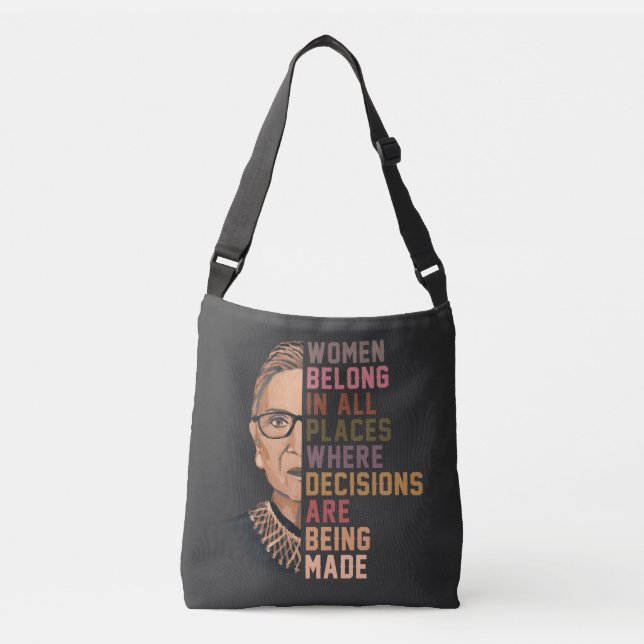 Sac Ajustable Ruth Bader Ginsburg RBG (Devant)