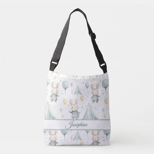 Sac Ajustable Sage Bunny Dreams Diaper personnalisé (Devant)