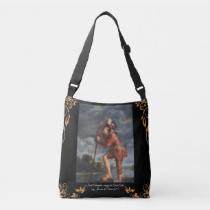 Sac Ajustable Saint Christopher avec Christ bébé