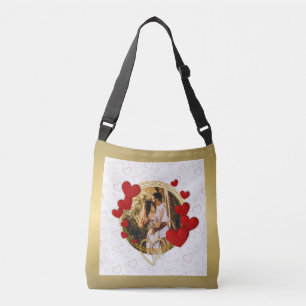 Sac Ajustable Saint-Valentin élégante, Amour, Anniversaire Cœur 
