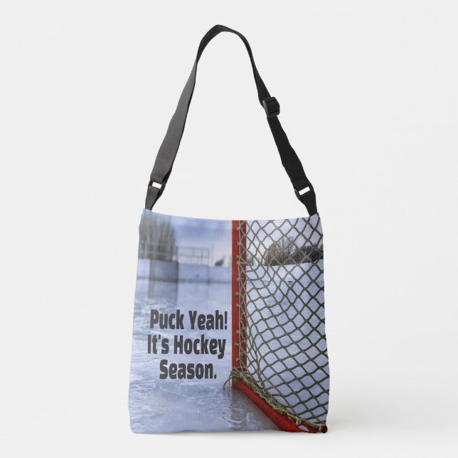Sac Ajustable Saison de hockey glace froid drôle Humour canard (Dos)