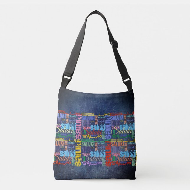 Sac Ajustable Saluki "Typo" (Devant)